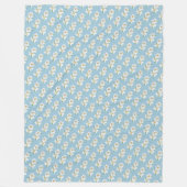 Daisy Blanket Fleece Deken (Voorkant)