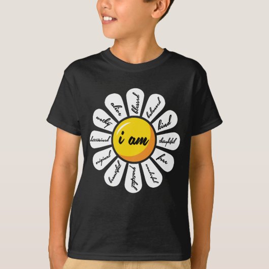 Daisy - Bloedpositieve bevestiging T-shirt (Voorkant)