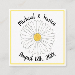 Daisy Bloem Bloemen Daisies Petals Tuin Feest Informatiekaartje