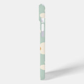 Daisy bloem bloemengroen patroon pastel kleuren Case-Mate iPhone case (Achterkant / Links)