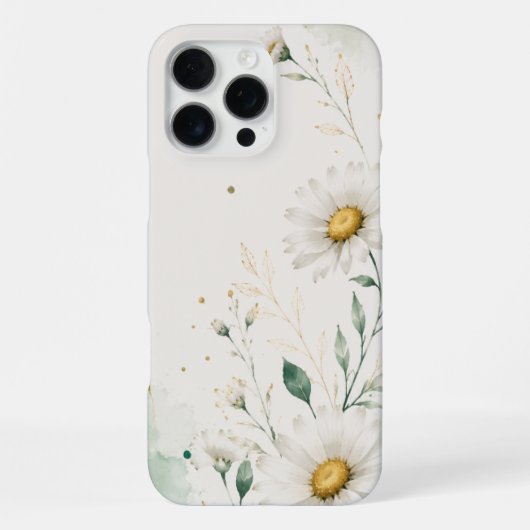 Daisy Bloem iPhone Hoesje (Achterkant)