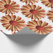 Daisy Bloem - Lente Zomer Tuin Bruiloft Bloemen Cadeaupapier (Hoek)