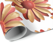 Daisy Bloem - Lente Zomer Tuin Bruiloft Bloemen Cadeaupapier (Rol Hoek)