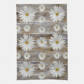 Daisy Bloem, Rustieke schuur Board Keuken Handdoek (Verticaal)