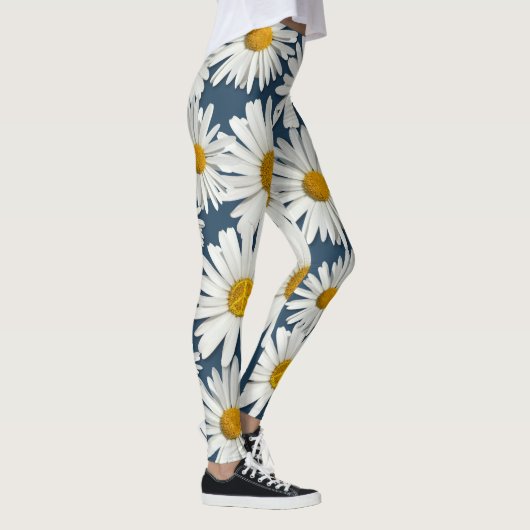 Daisy Bloem van Innerlijke Vrede Symbool Hippie Leggings (Rechts)