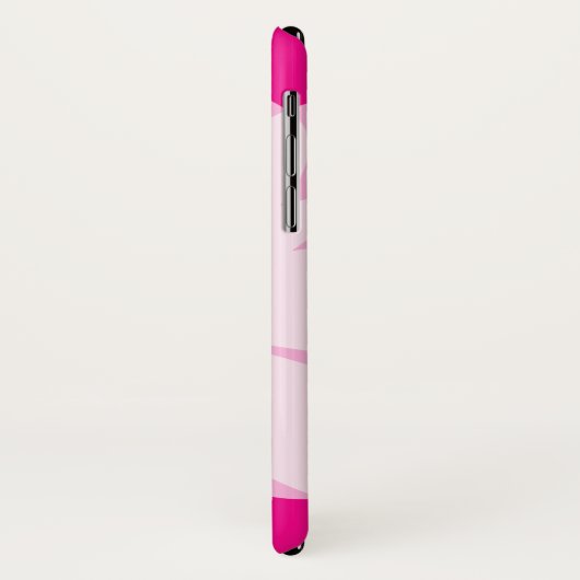 Daisy bloem vector art custom iPhone X hoesje (Achterkant/links)