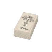 Daisy Bloemen Aangepaste Naam Rubberstempel (Stempel)