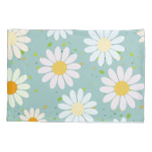 Daisy Bloemen Bloemen Bloemen Patroon Girly regenb Kussensloop (Achterkant)