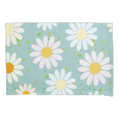 Daisy Bloemen Bloemen Bloemen Patroon Girly regenb Kussensloop (Voorkant)