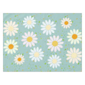 Daisy Bloemen Bloemen Bloemen Patroon Girly regenb Tafelkleed (Voorkant (Horizontaal))