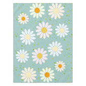 Daisy Bloemen Bloemen Bloemen Patroon Girly regenb Tafelkleed (Voorkant)