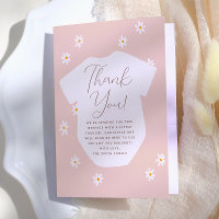 Daisy Bloemen Boho Roze Bloemachtig Babyfeestje