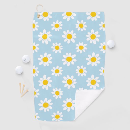 Daisy bloemen golfhanddoek (Insitu)