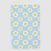 Daisy bloemen golfhanddoek (Voorkant)