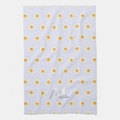 Daisy Bloemen Keuken Handdoek – Schattige & Vrolij (Verticaal)