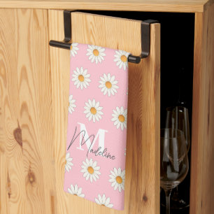 Daisy Bloemen Keuken Handdoek – Schattige & Vrolij