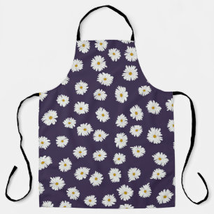 Daisy bloemen: klein, naadloos patroon. schort
