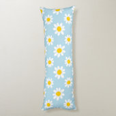 Daisy bloemen lichaamskussen (Achterkant (Verticaal))