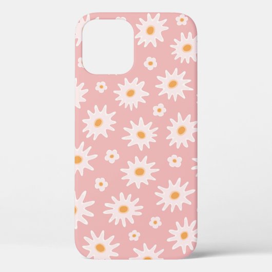 Daisy bloemen naadloos. Floral backaarda Case-Mate iPhone Case (Achterkant)