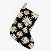  Daisy bloemen naadloos  patroon. Di Kleine Kerstsok (Voorkant (Hangend))