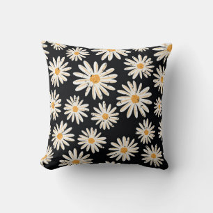 Daisy bloemen naadloos patroon. Di Kussen