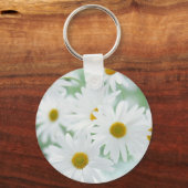Daisy bloemen sleutelhanger (Voorkant)