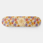 daisy bloemenpatroon (2) persoonlijk skateboard (Horizontaal)