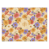 daisy bloemenpatroon (2) tafelkleed (Voorkant (Horizontaal))