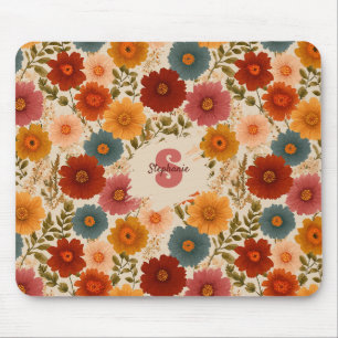 daisy bloemenpatroon muismat