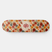 daisy bloemenpatroon persoonlijk skateboard (Horizontaal)
