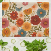  daisy bloemenpatroon theedoek (Gevouwen)