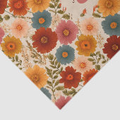  daisy bloemenpatroon tissuepapier (Detail)