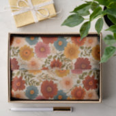 daisy bloemenpatroon tissuepapier (Geschenk)