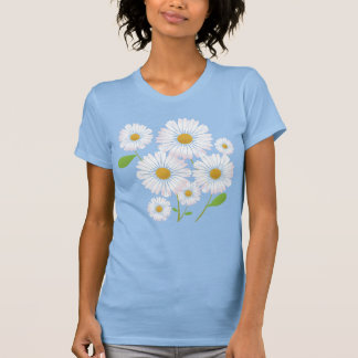 Daisy bloemenprint vrouw shirt cadeau