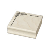 Daisy bloemenrand en lijststempel rubberstempel (Stempel)