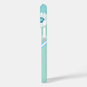 Daisy Bloesemt: Minimalistisch Bloempatroon Case-Mate iPhone Case (Achterkant / Links)