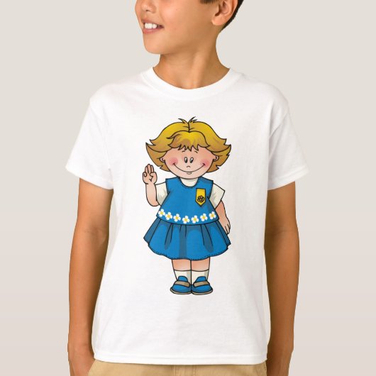 Daisy Blond T-shirt (Voorkant)
