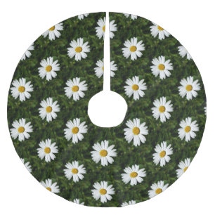 Daisy Bloom naadloos patroon en uw ideeën Kerstboom Rok