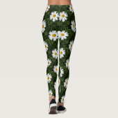 Daisy Bloom naadloos patroon en uw ideeën Leggings (Achterkant)