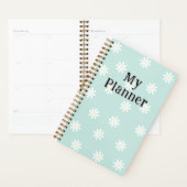 Daisy Bloom Planner – Zachte Blauwe Bloemige Omsla (Display)