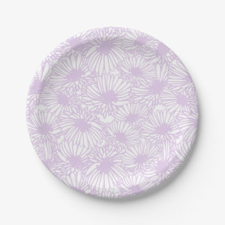 Daisy Blooms - Airy Lilac Papieren Bordje