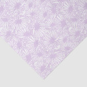 Daisy Blooms - Airy Lilac Tissuepapier (Detail)