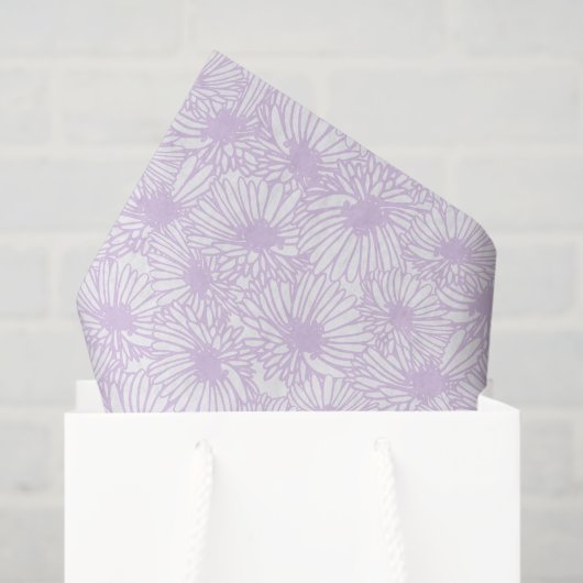 Daisy Blooms - Airy Lilac Tissuepapier (Cadeauzakje)