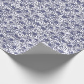 Daisy Blooms - Midnight Blue Wrapping Paper Cadeaupapier (Hoek)