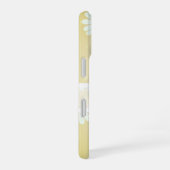 Daisy Blooms: Minimalistisch Bloempatroon iPhone 16 Hoesje (Rechterkant)