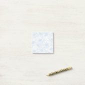 Daisy Blooms - Poederblauw Post-it® Notes (Op bureau)