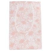 Daisy Blooms - Sweet Peach  Medium Cadeauzakje (Voorkant)