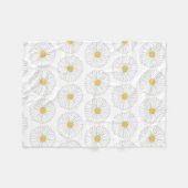 Daisy Blossom Flower Daisies Garden Party Floral Fleece Deken (Voorkant (Horizontaal))