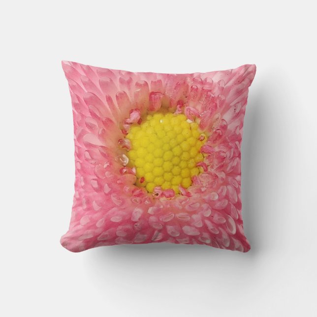 Daisy Blossom Throw Cushion Kussen (Voorkant)