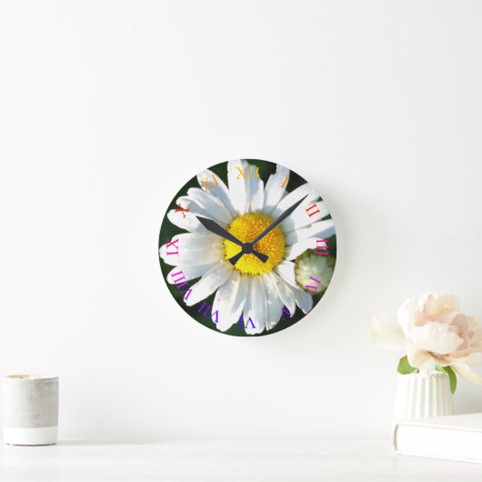 Daisy Blossom wandklok (Huis)